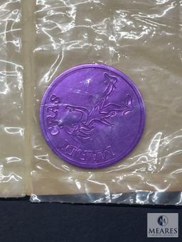 Salesman Sample Tokens and Tags