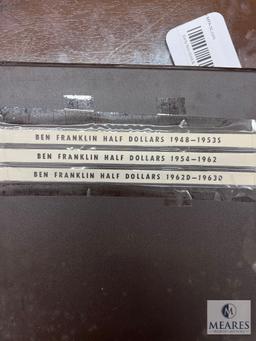 Franklin Half Dollar Collection in Archival Quality Book - 35 Coins