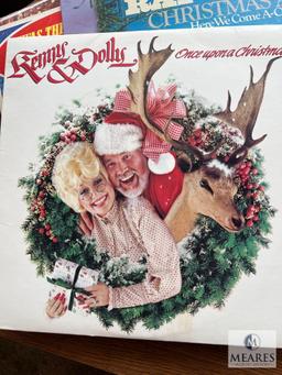 Mixed Lot of Christmas LP Records