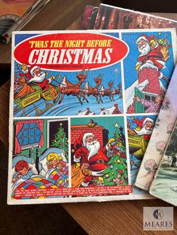 Mixed Lot of Christmas LP Records