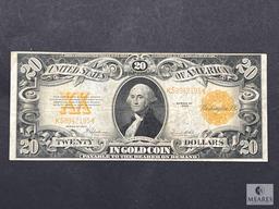 Series 1922 US $20 Large Format Gold Certificate
