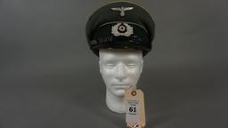 Enlisted Infantryman's Visor Cap