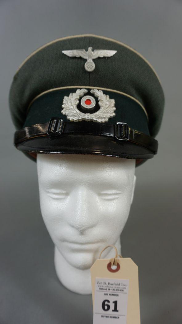 Enlisted Infantryman's Visor Cap