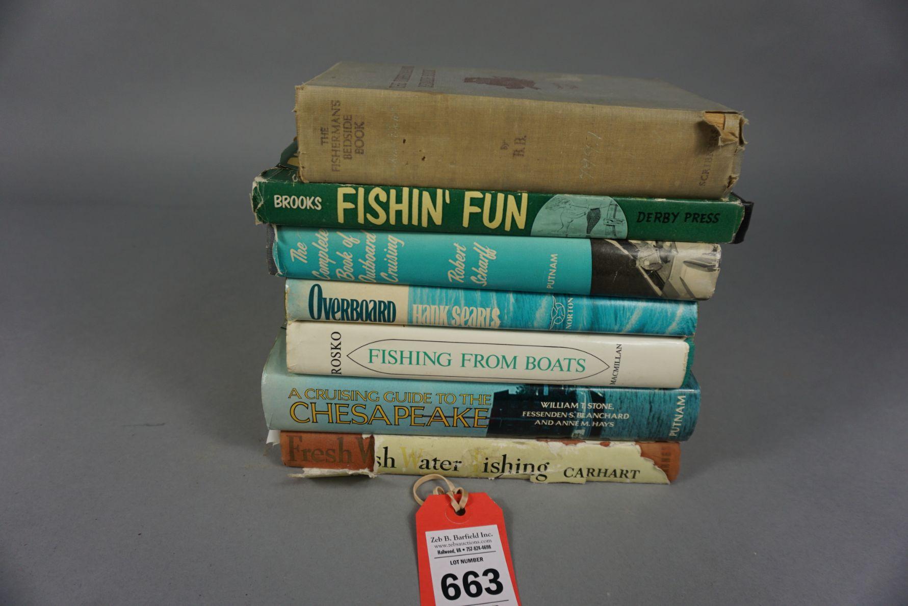 LOT OF FISHING BOOKS
