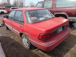 1991 Mercury Tracer