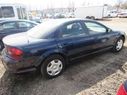 2005 Dodge Stratus Passenger Car, VIN # 1B3EL46T75N674373