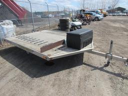 Sled Bed 2 place snowmobile trailer