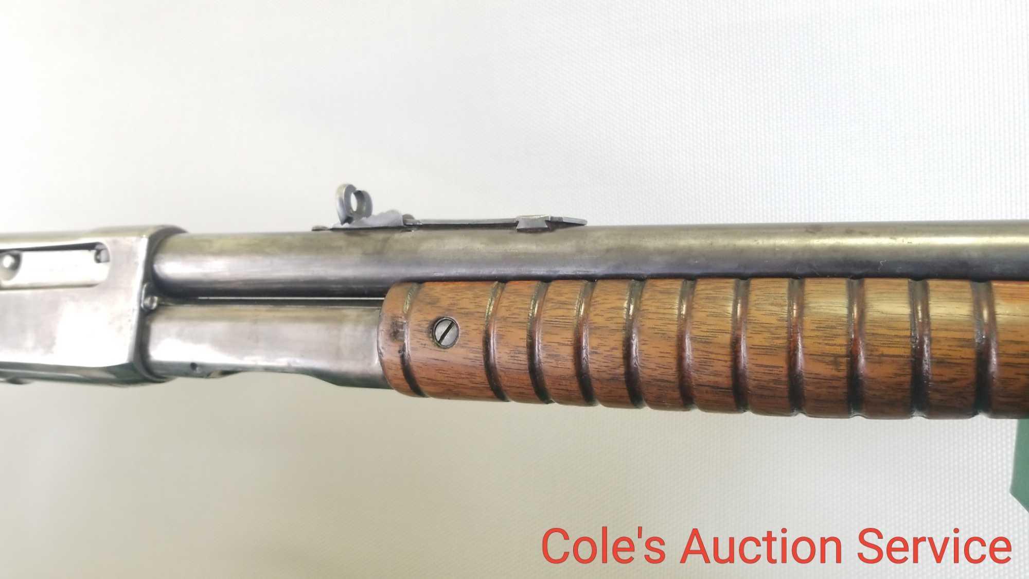 Remington Model 14 rifle in 25 Remington caliber. Rare gun dated 1918, 22 inch barrel, serial number