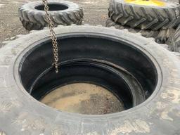 2 TRACTOR TIRES 480-80R46