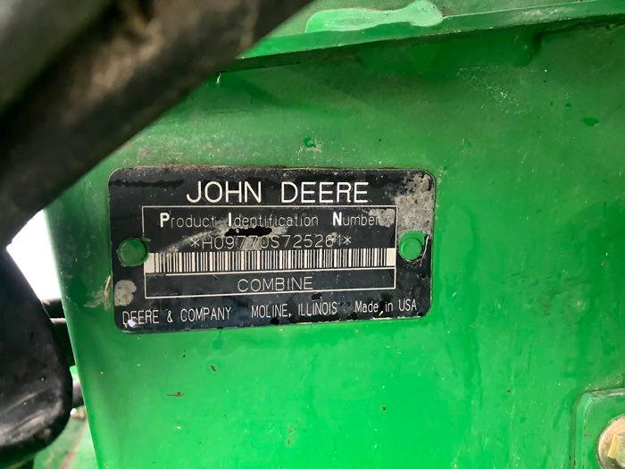 2008 JD 9770 STS #H09770S725261