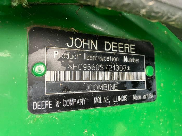 2007 JD 9660 #H09660S721307