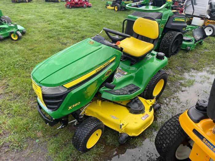 2019 JD X380 LAWN MOWER #1M0X380BLJM070770