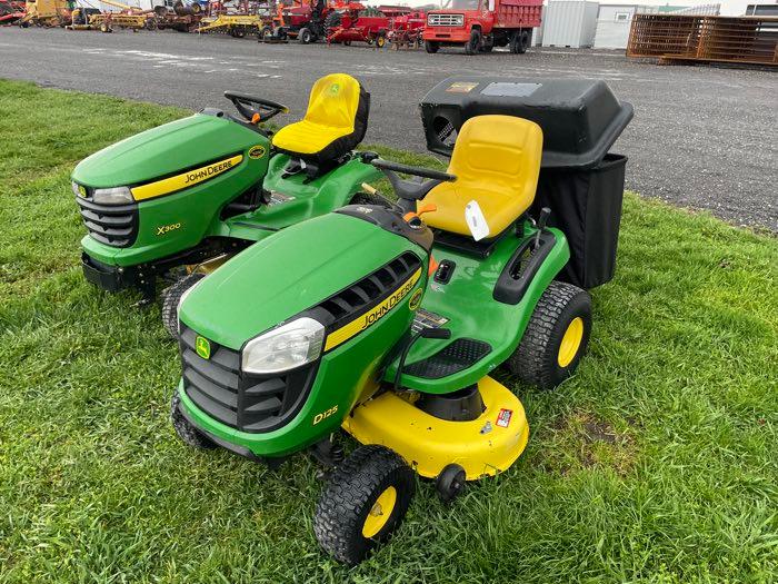 2015 JD D125 LAWN MOWER #1GX0125ECEF600348