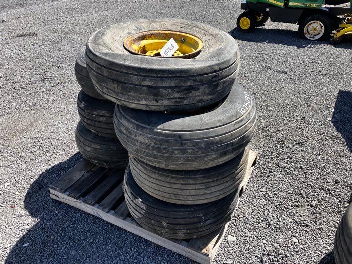 7 MISC 6 BOLT TIRE & RIM