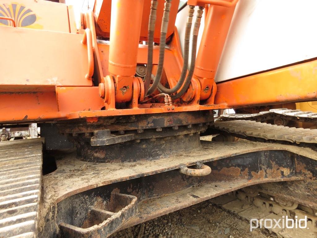 DA WOO 130 TRACK BACKHOE, 5800 HRS