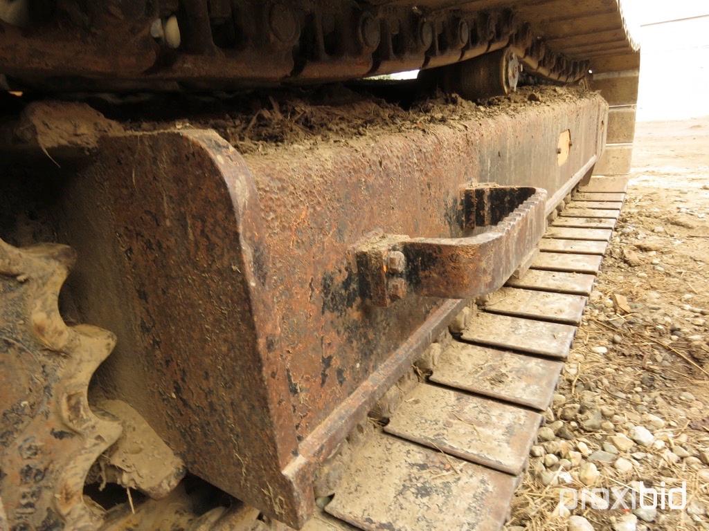 DA WOO 130 TRACK BACKHOE, 5800 HRS