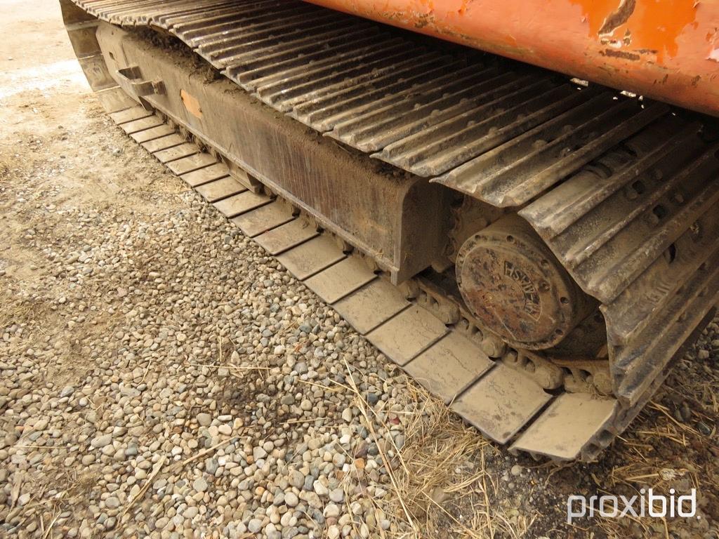 DA WOO 130 TRACK BACKHOE, 5800 HRS