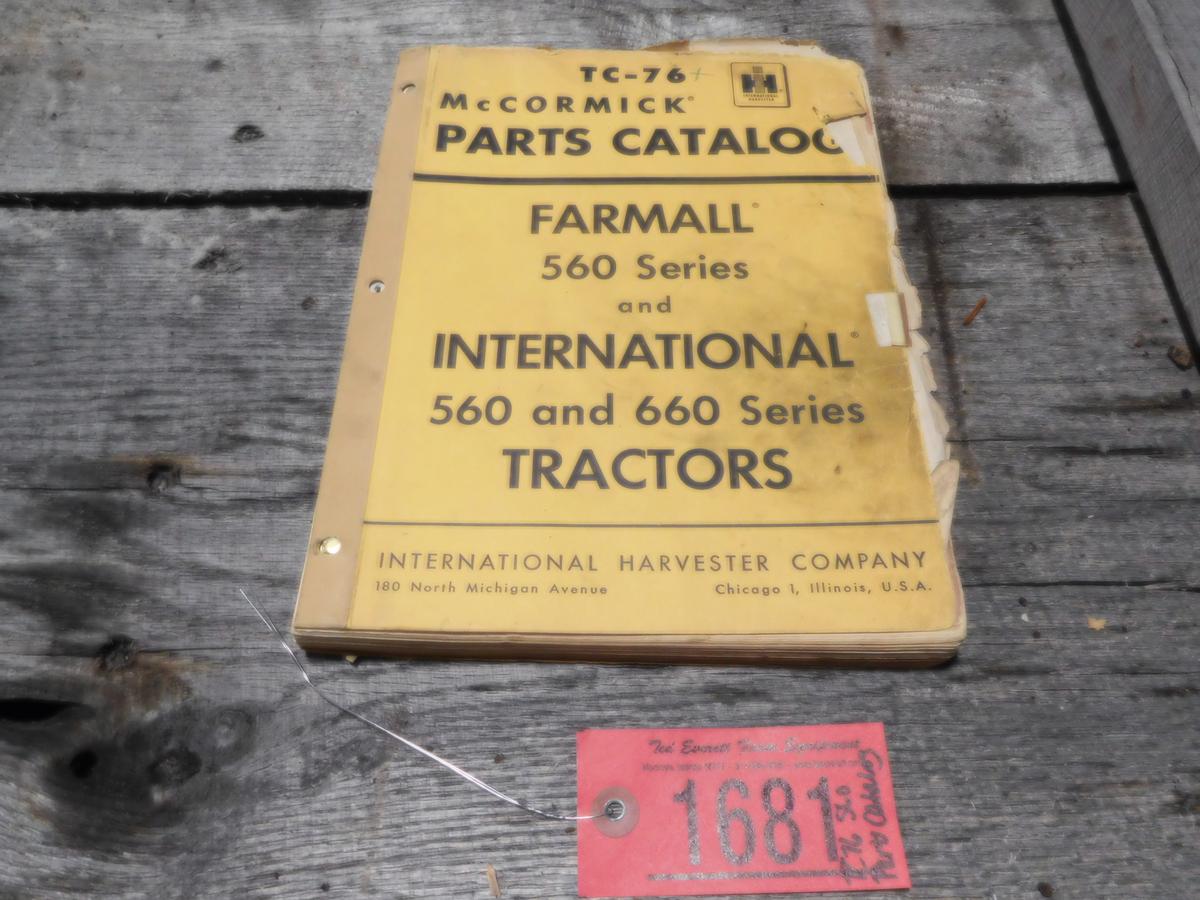 TC76 - 560 PARTS CATALOG