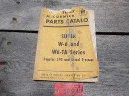 TC47 - SUPER W6 & W6TA PARTS CATALOG