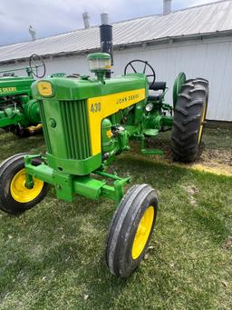 JOHN DEERE 430, S/N 43060173