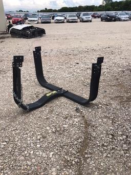 Wind Deflector mounts under trailer