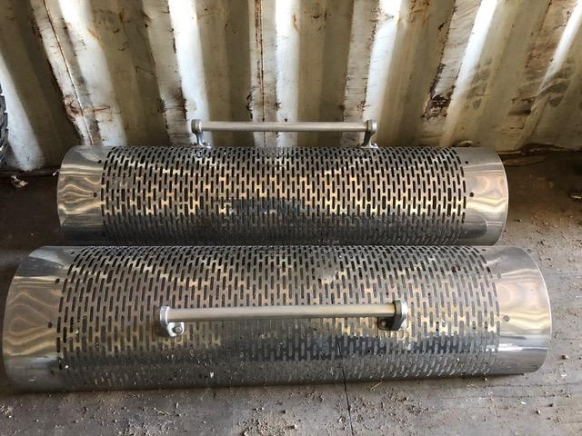 Pair Chrome Heat Shields