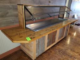Cold Buffet Table - Wood Framed