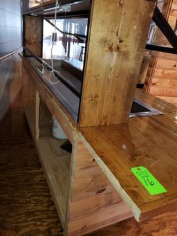 Cold Buffet Table - Wood Framed