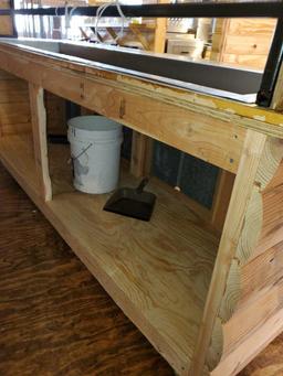 Cold Buffet Table - Wood Framed