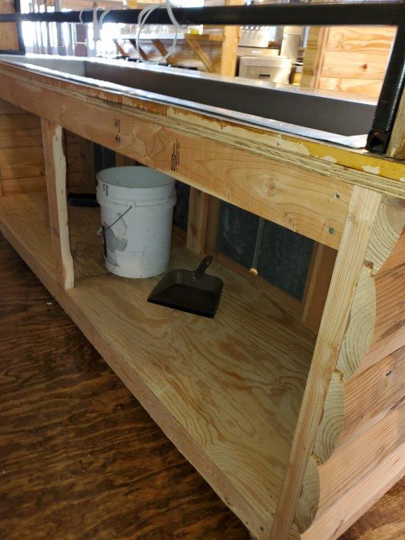 Cold Buffet Table - Wood Framed