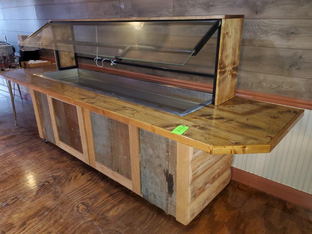Cold Buffet Table - Wood Framed