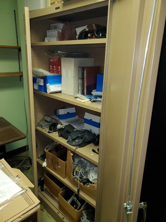 Remaining Contents of Phone Server Room - AT&T Items not included