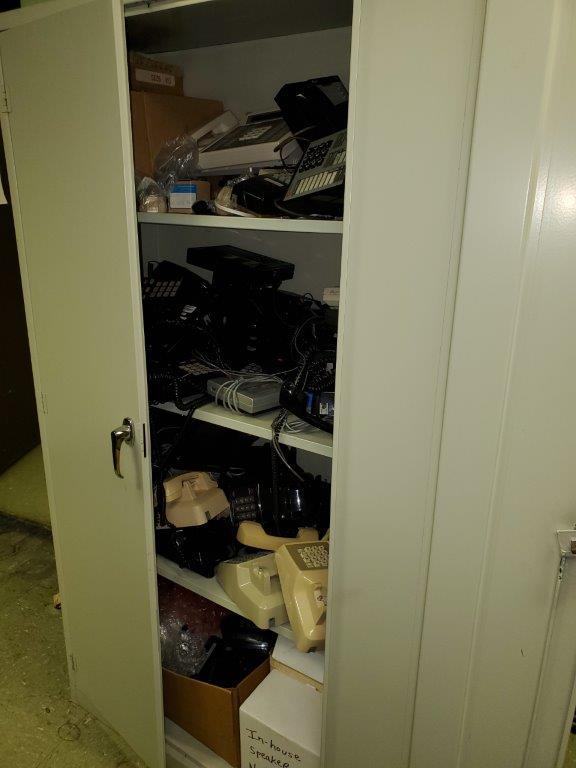 Remaining Contents of Phone Server Room - AT&T Items not included