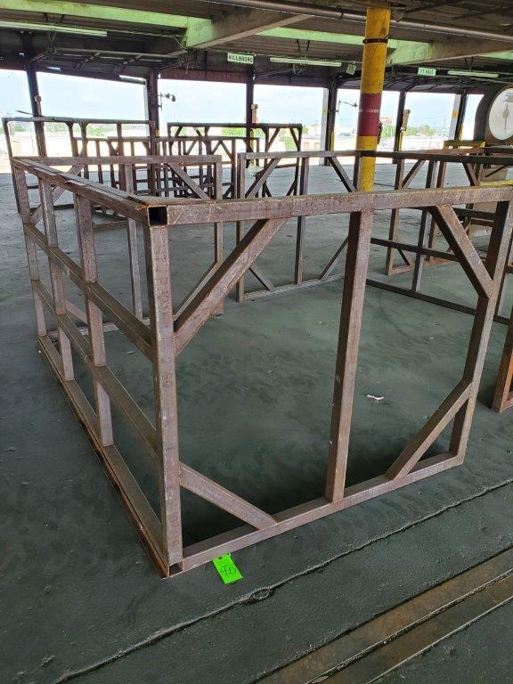 Metal Pallet Racks - Approx. 7'8"L x 3'10"W x 4'8"H
