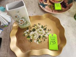 Serving Tray & Bavaria Vase