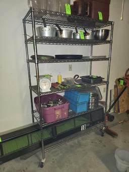 Rolling Metro Rack