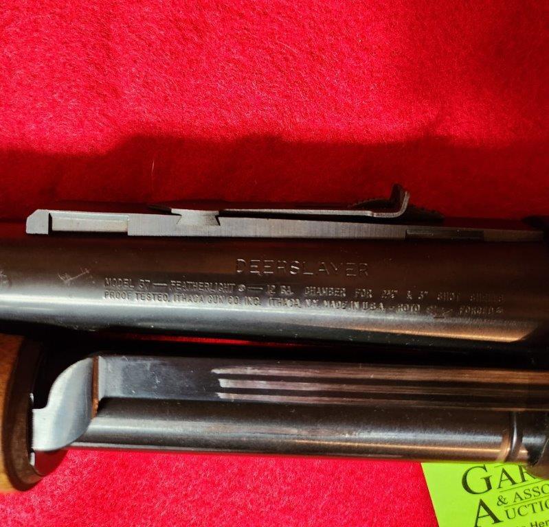 Ithaca 12GA Pump Shotgun Deerslayer Model 37 Featherlight