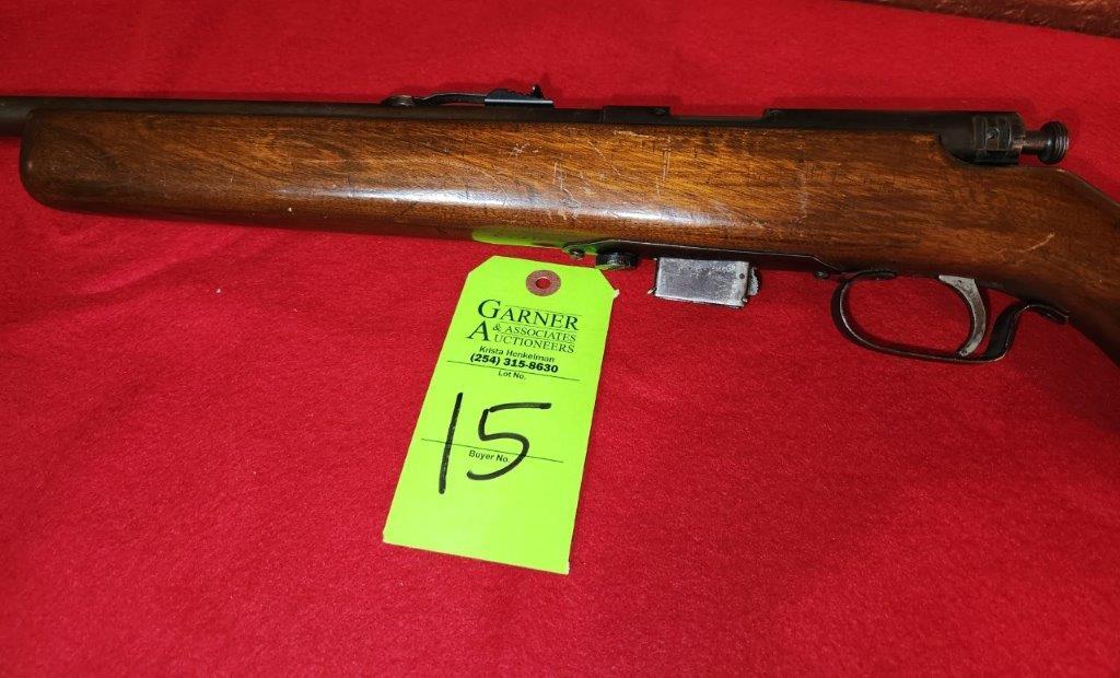 Wards Western Field .22 Bolt Action Rifle Model 46A S-L-LR