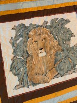 Big Cat Quilt - 2 Sided