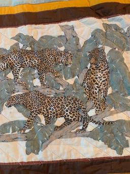 Big Cat Quilt - 2 Sided