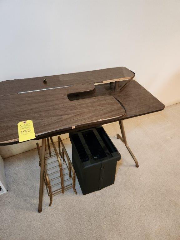 Cabinet, Desk, Books, & Misc.