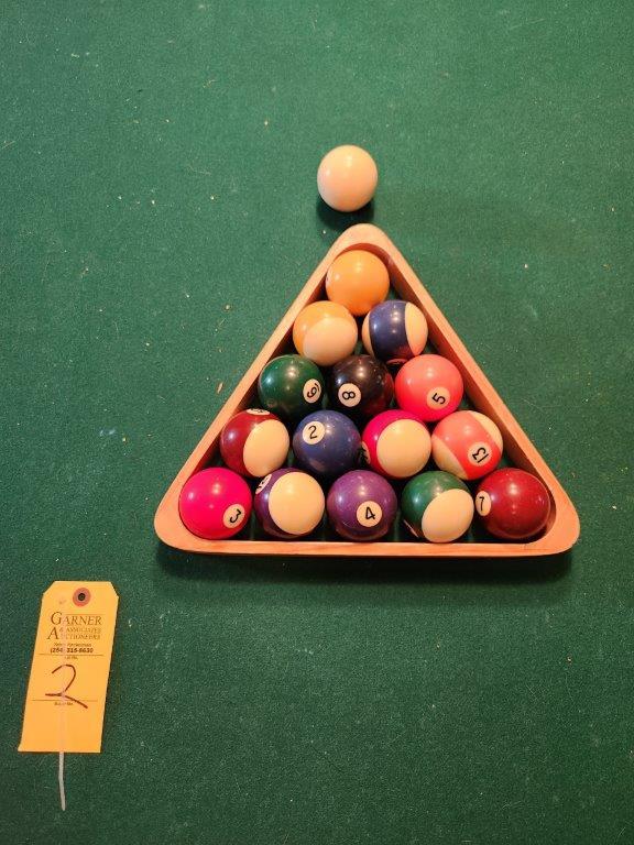 Harvard Pool Table  8 1/2" X 5'