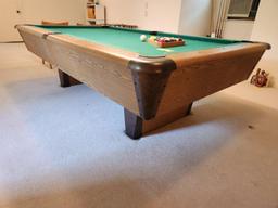 Harvard Pool Table  8 1/2" X 5'