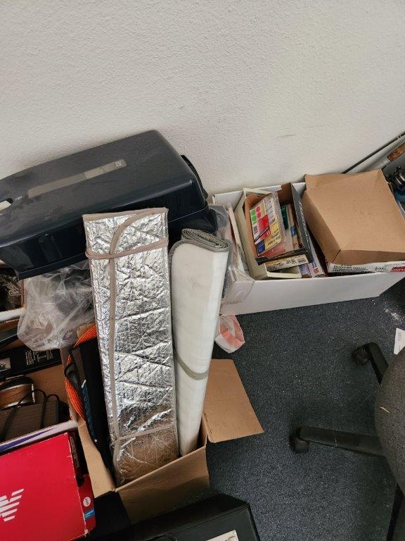 Contents of Back Office Room