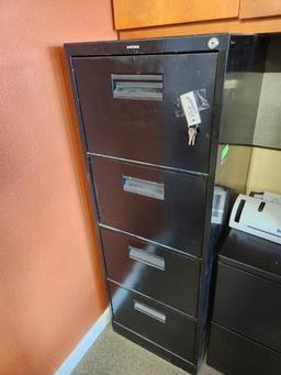 2- 4 Drawer Filing Cabinets - HON & Staples