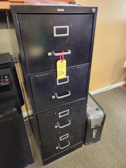 2- 4 Drawer Filing Cabinets - HON & Staples