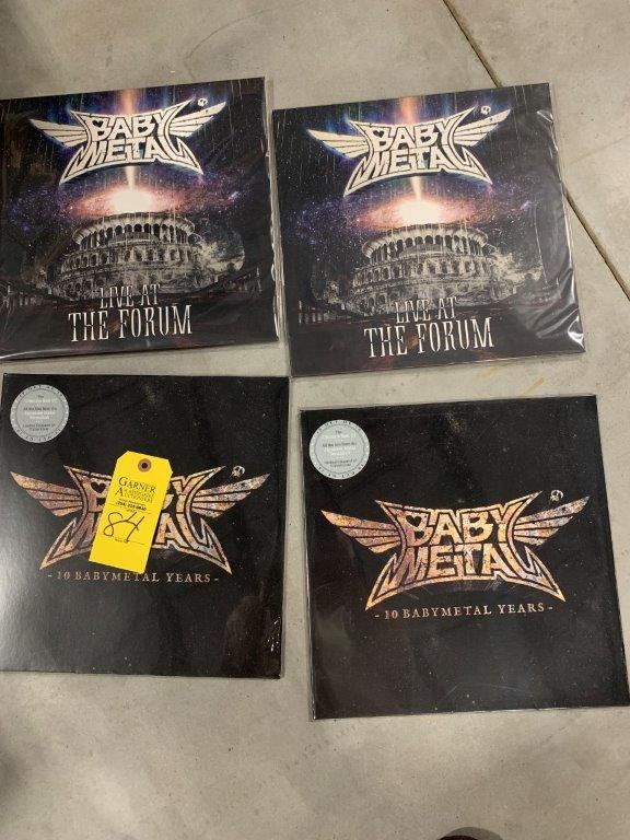 4 Baby Metal Vinyl Records