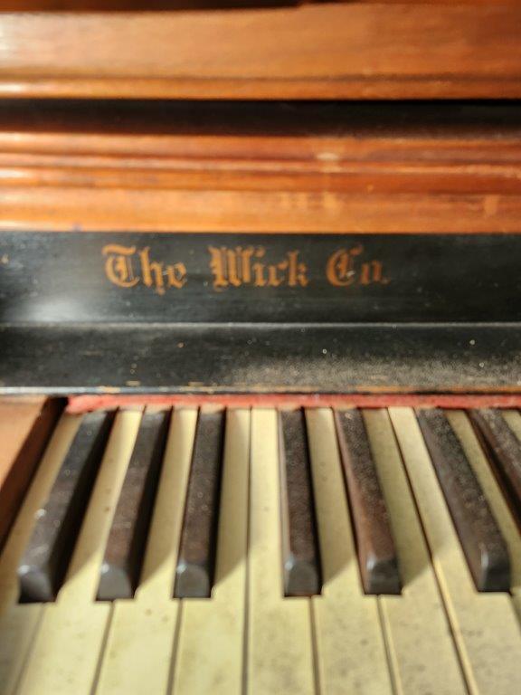 Beautiful Ornate Organ by The Wick Co, Chicago, IL