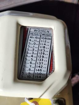 Watling Scale Co, Chicago, IL- Vintage Weight & Fortune Scale