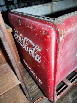 Vintage Coca-Cola Cooler Chest - No Lid